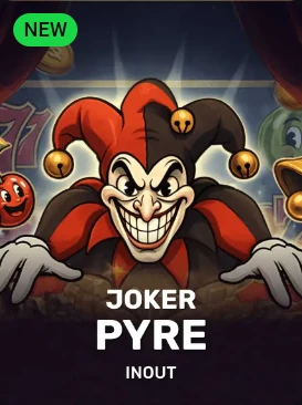 Joker Pyre pokie by Inout featured at Rooster Bet Australia